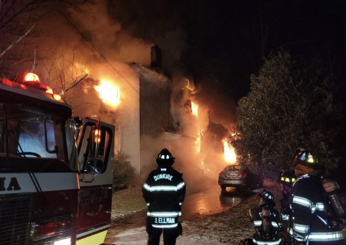 UPDATE One dead after fire destroys Fredonia house News, Sports